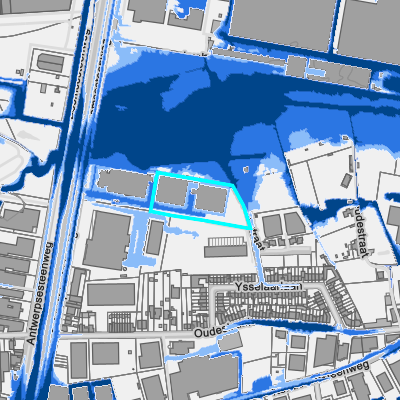Overstromingsgevoelig (pluviaal)