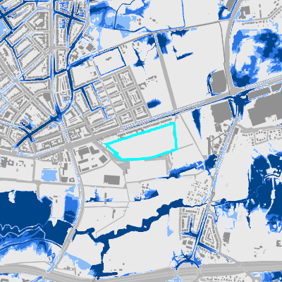 Overstromingsgevoelig (pluviaal)