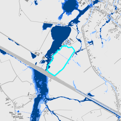 Overstromingsgevoelig (pluviaal)