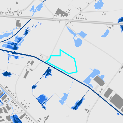 Overstromingsgevoelig (pluviaal)