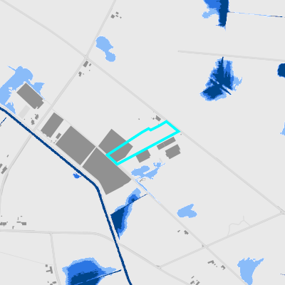 Overstromingsgevoelig (pluviaal)