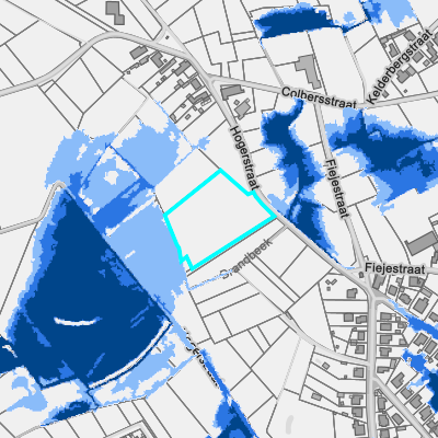 Overstromingsgevoelig (pluviaal)