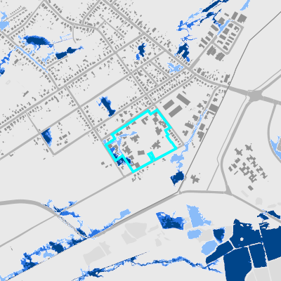 Overstromingsgevoelig (pluviaal)