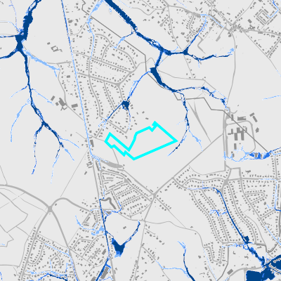 Overstromingsgevoelig (pluviaal)